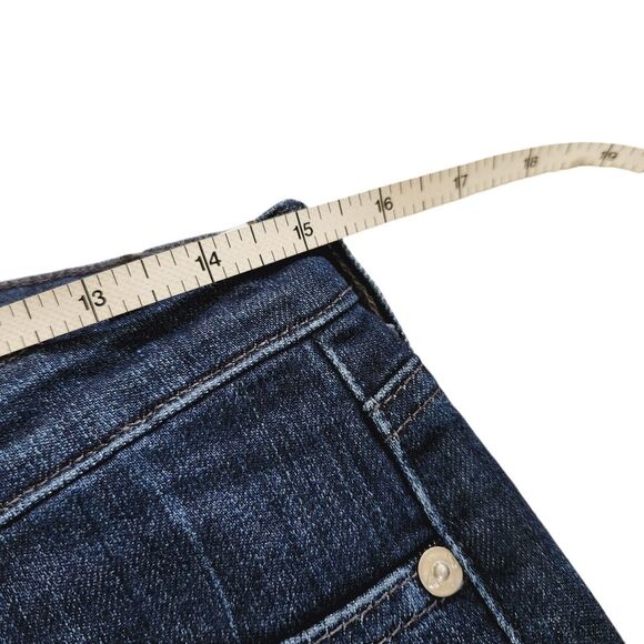 AG Adriano Goldschmied Jeans The Ballad Dark Blue Boot Cut Low Rise Women's 28 - Picture 6 of 9